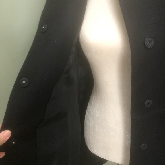 Gorgeous Italian Wool Blend Lined Coat Antonelli Firenze - Picture 4 of 9